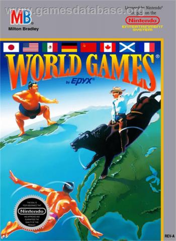 Cover World Games for NES
